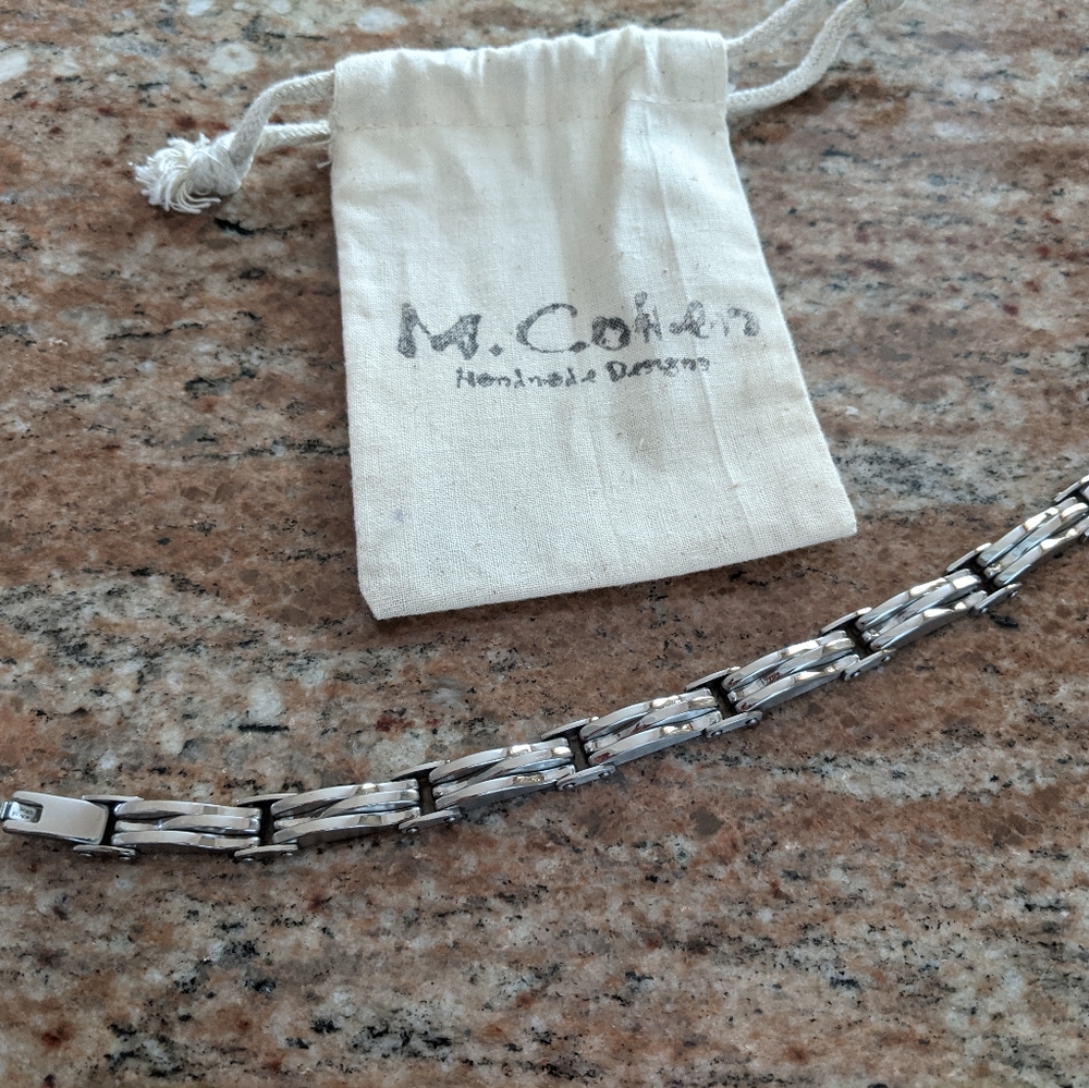 Solid Men's Stainless Steel Bracelet